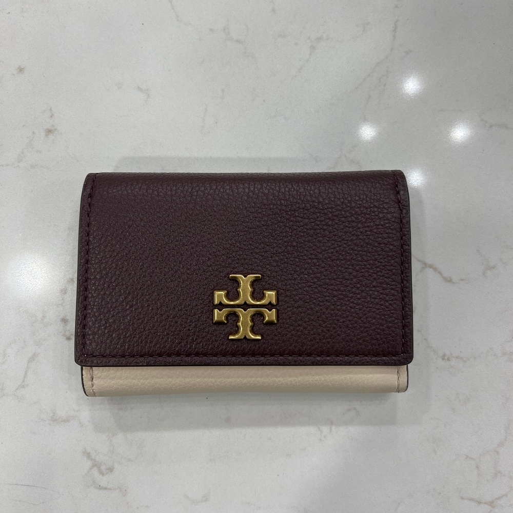Tory Burch Limited Edition Kira Colorblock Medium Flap Wallet